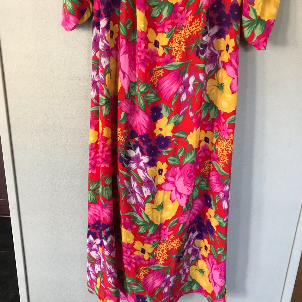 Rixo For Target Floral Open Back Cascade Ruffle Dress - Picture 9 of 14